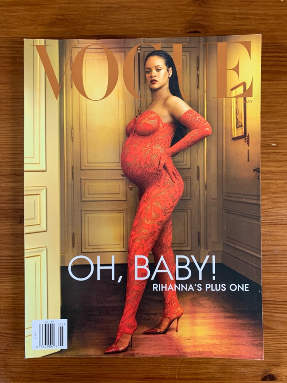 Vogue Magazine – May 2022 Issue (Rihanna Cover)